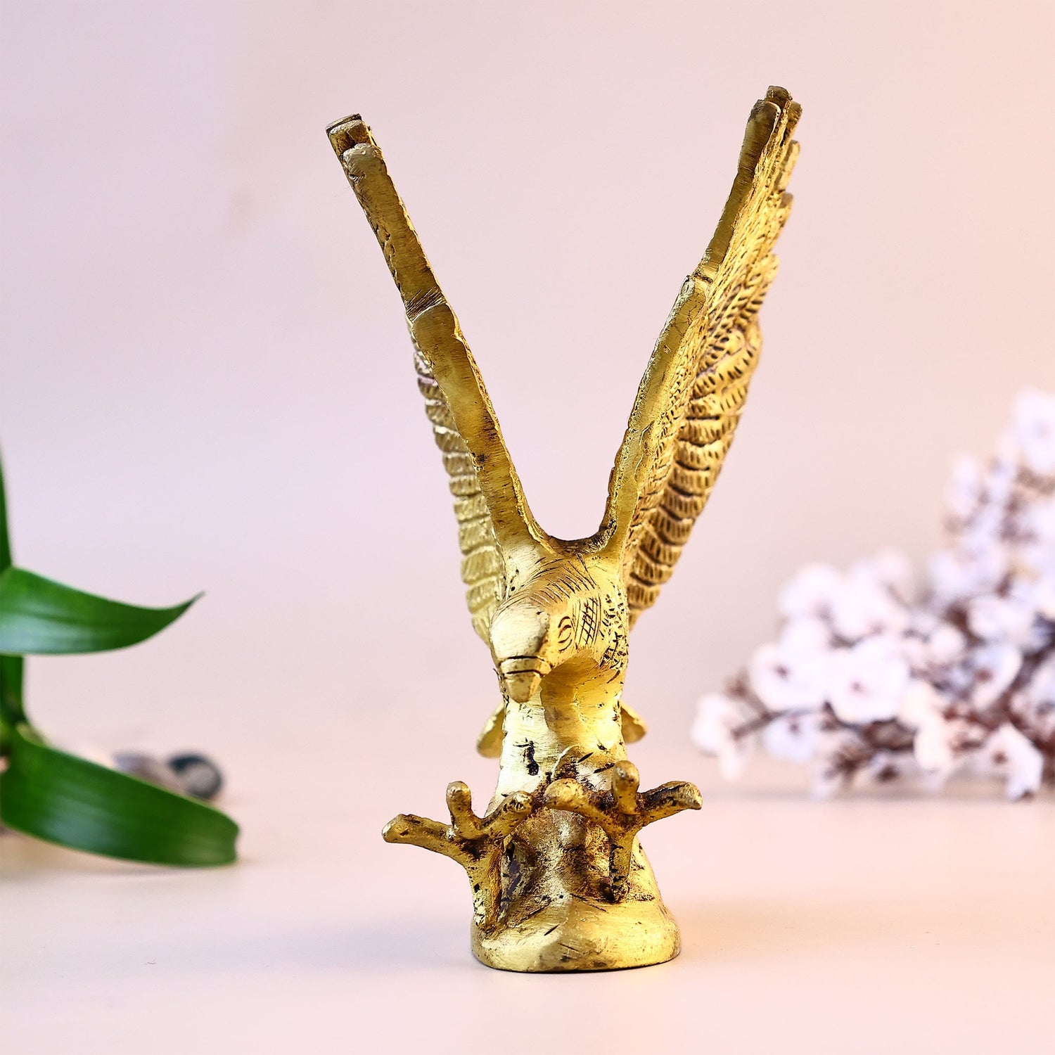 Brass Eagle Statue