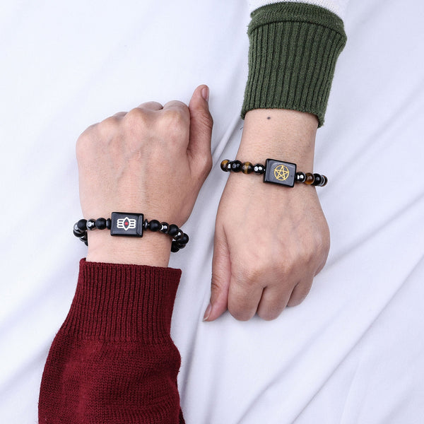 Triple Protection Shiv Netra Bracelet for Strong Energy Shield