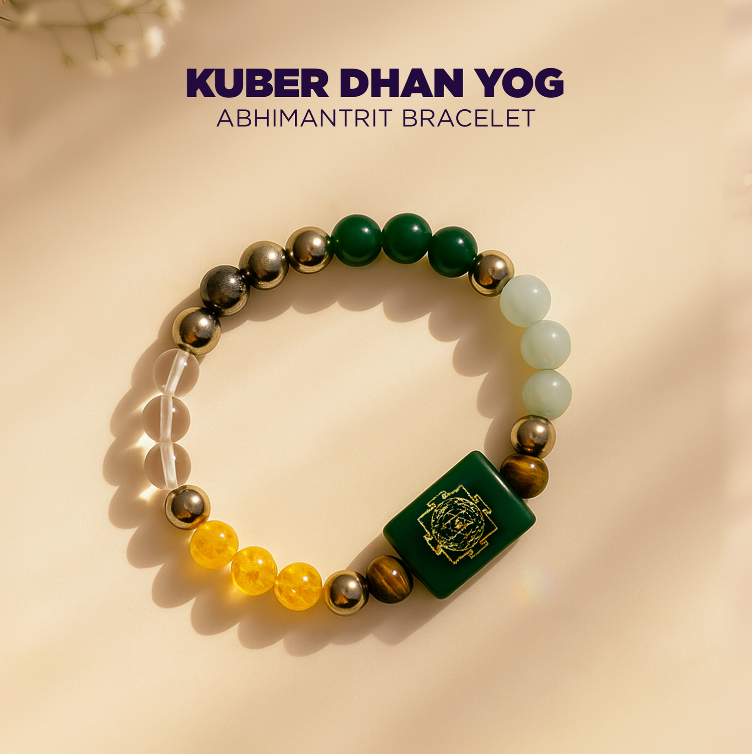 Kuber Dhan Yog Bracelet for Wealth, Prosperity & Financial Growth
