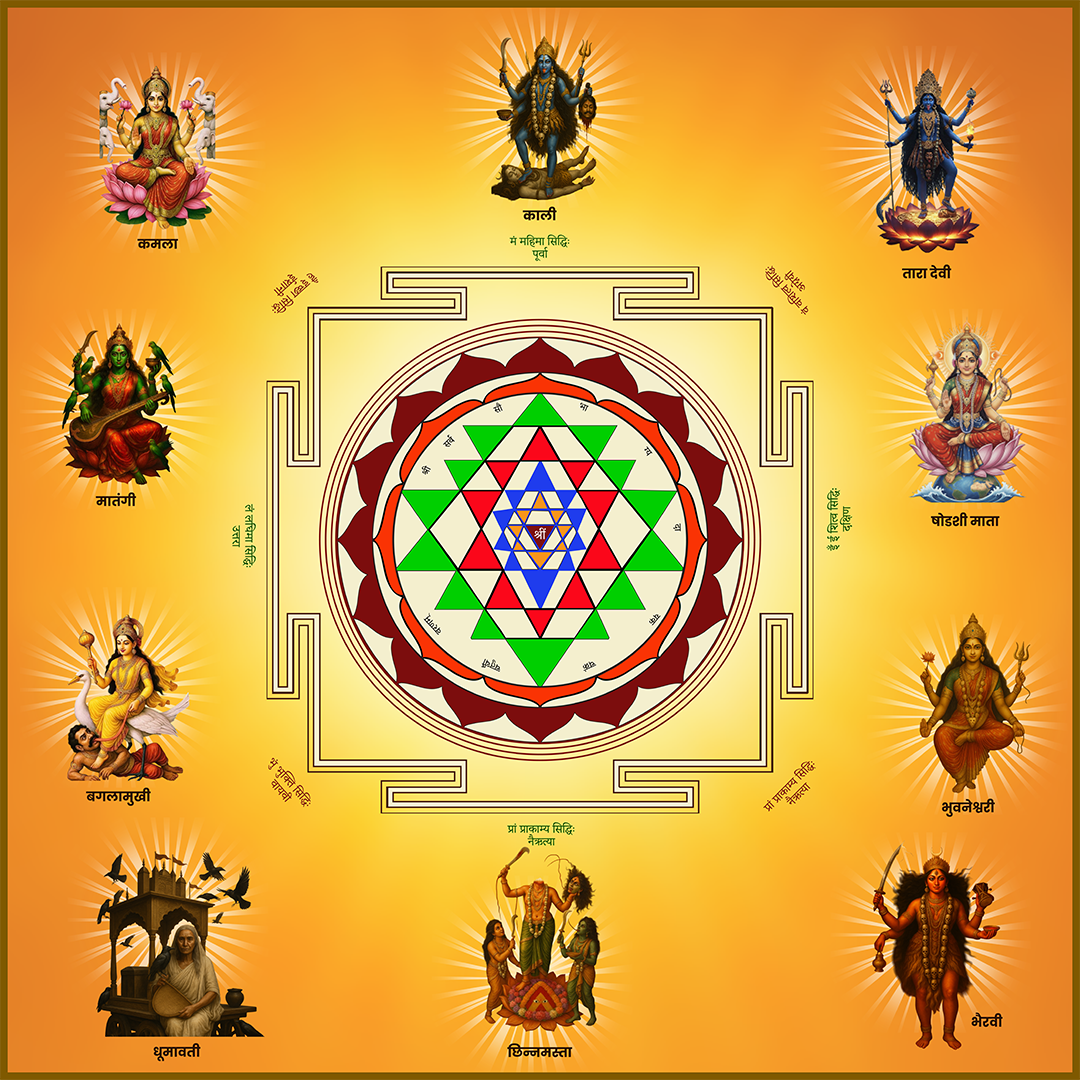 Das Maha Vidya Kavach (Pure Silver Tabeej)