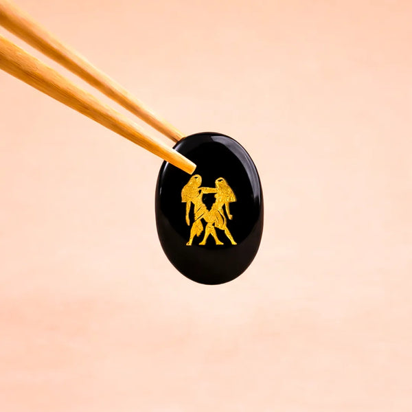 Gemini Zodiac Sign Coin – Abhimantrit Astrology Coin for Communication