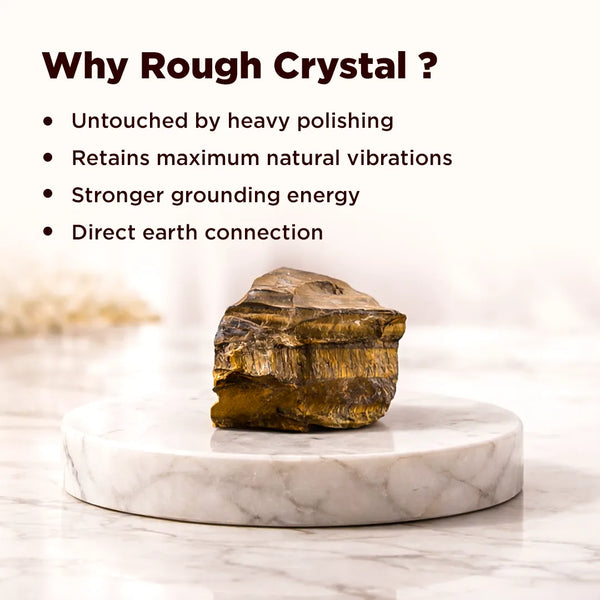 Tiger Eye Cluster Stone – Protection, Confidence & Wealth Energy