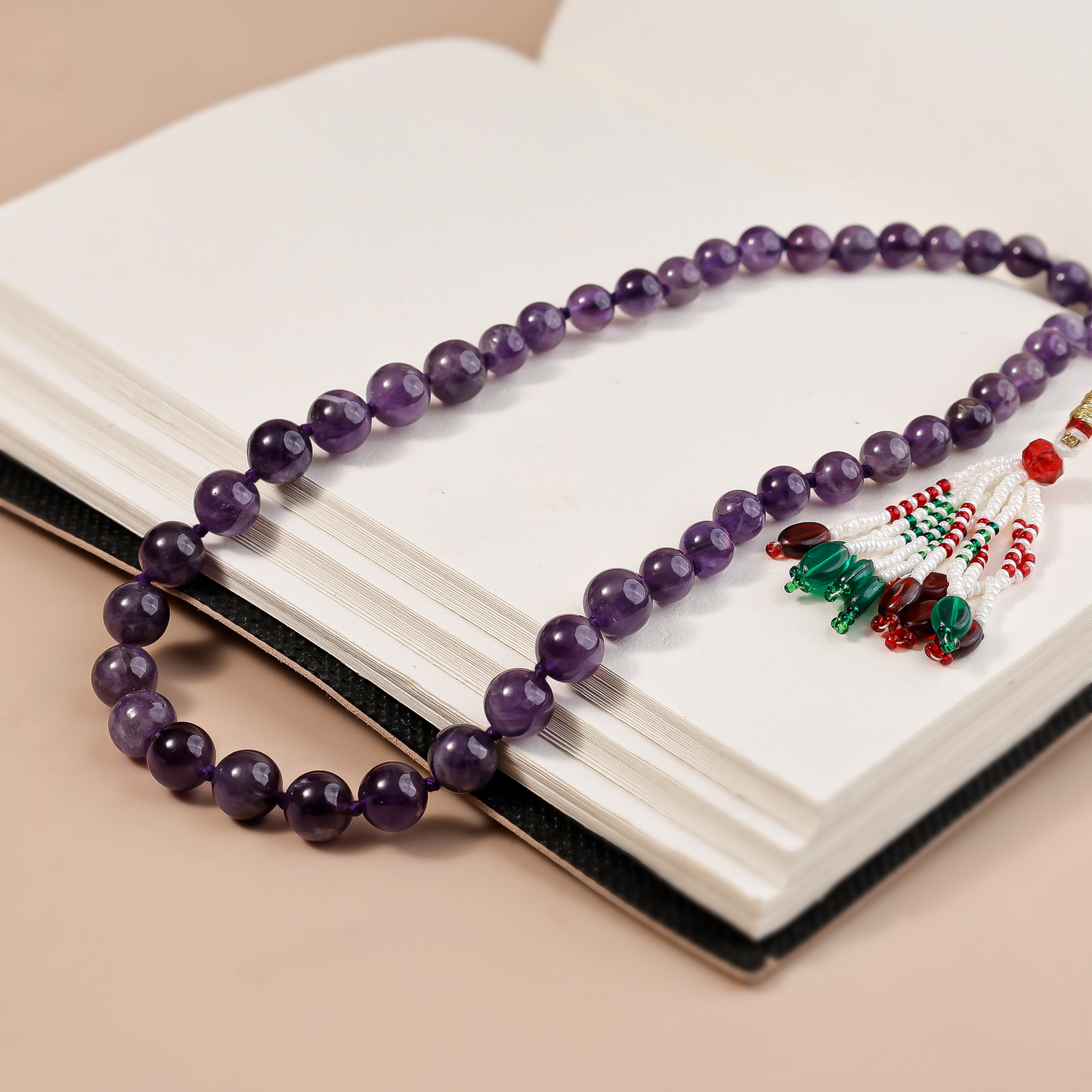 Amethyst Necklace: Emotional Healing & Stress Relief