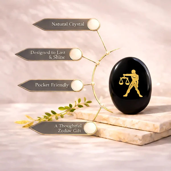 Libra Zodiac Sign Coin – Abhimantrit Astrology Coin for Balance & Relationships