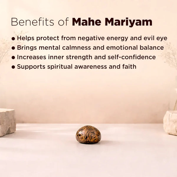 Mahe Mariyam Stone – Raw Protective Crystal for Energy Protection