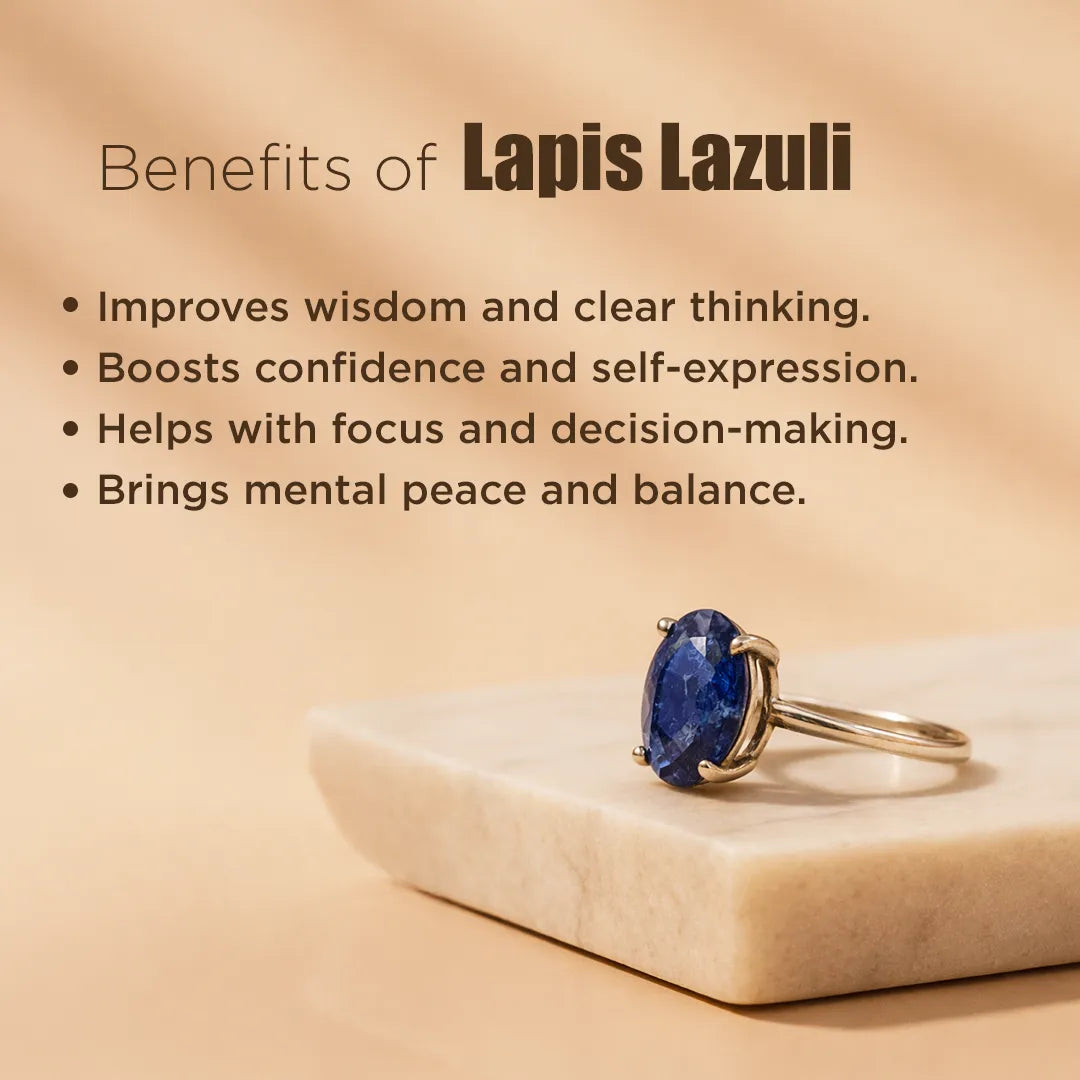Lapis Lazuli Ring: Enhancing Intuition and Spiritual Awareness