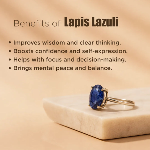 Lapis Lazuli Ring: Enhancing Intuition and Spiritual Awareness