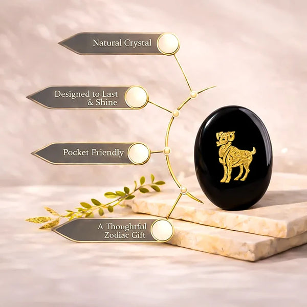 Aries Zodiac Sign Coin – Abhimantrit Astrology Coin for Courage & Energy