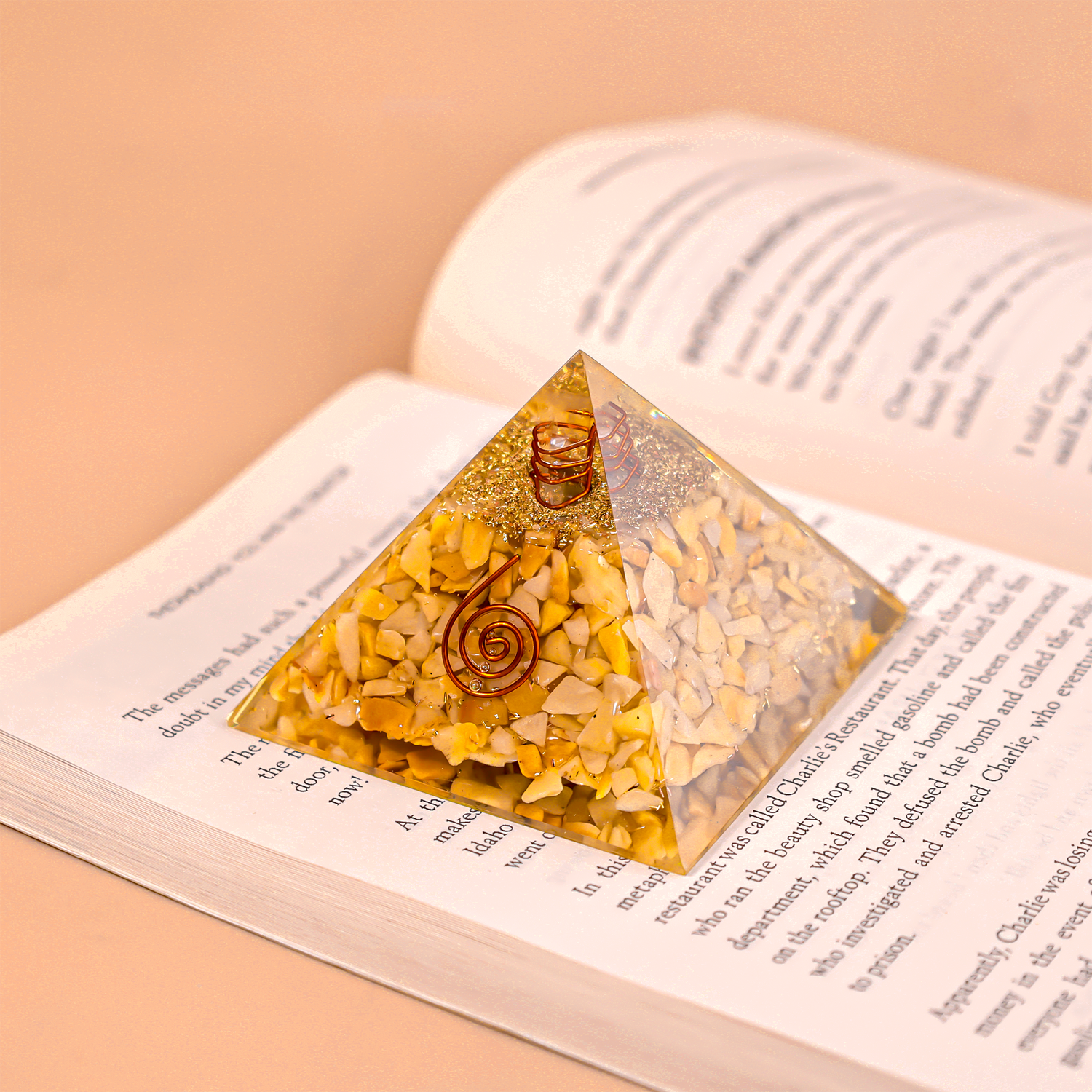 Citrine Pyramid