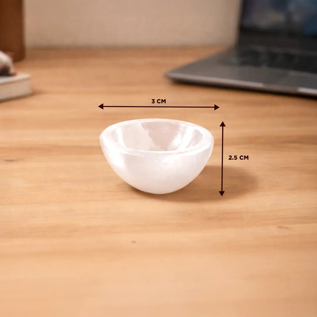 Selenite Charging Bowl By Tantra