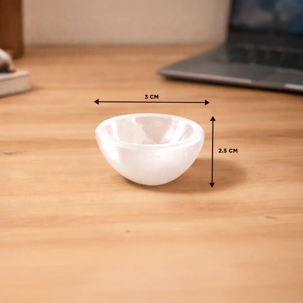 Selenite Charging Bowl By Tantra