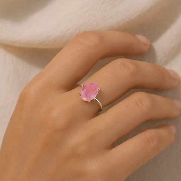 Rose Quartz Ring: Relationship & Love