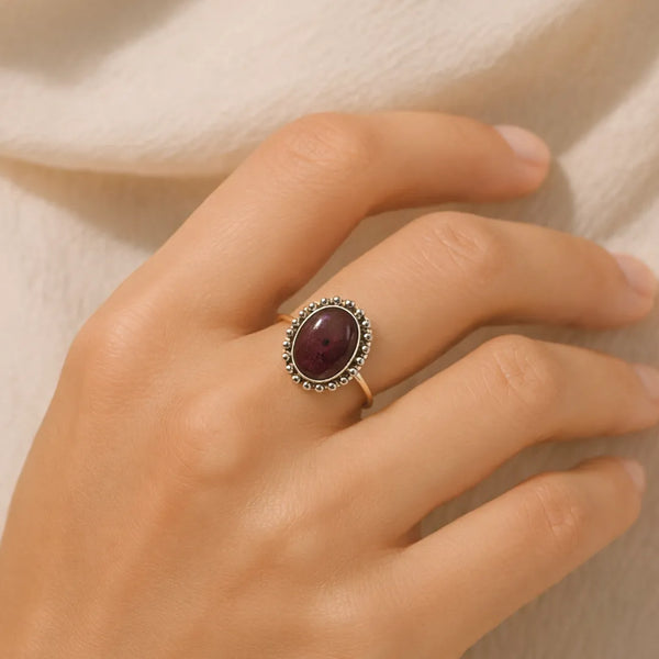 Ruby Ring: Boosts Confidence and Leadership