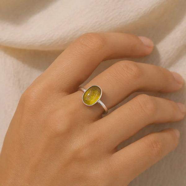 Yellow Sapphire Ring (Pokhraj): Strengthens Marriage and Relationships