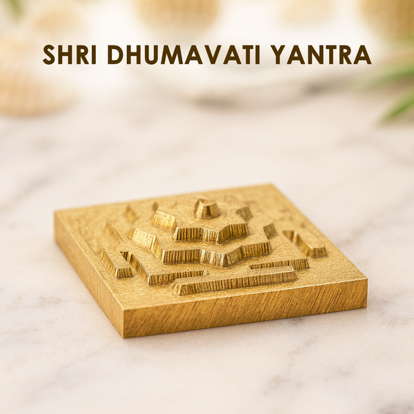 Shri Dhumavati Yantra (Reduces Tragedy, Disease and Negative Effects of Ketu)