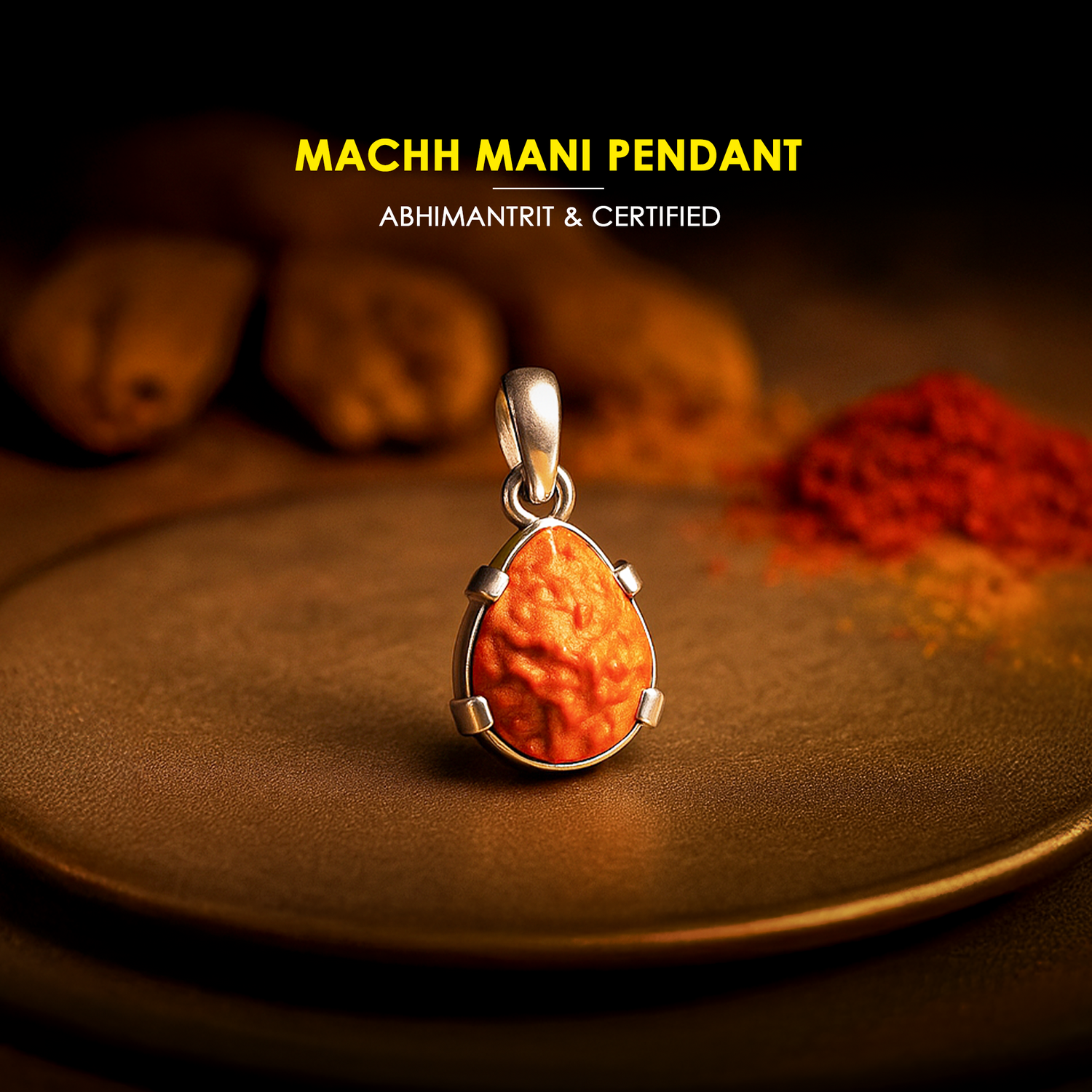Machh Mani Pendant (love,beauty,charm,wealth and luxury)