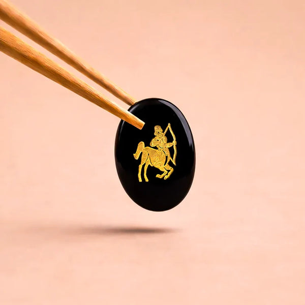 Sagittarius Zodiac Sign Coin – Abhimantrit Astrology Coin for Luck