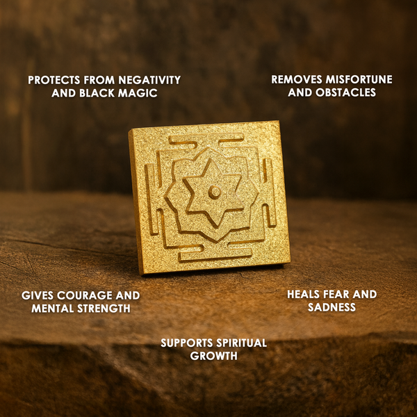 Shri Dhumavati Yantra (Reduces Tragedy, Disease and Negative Effects of Ketu)