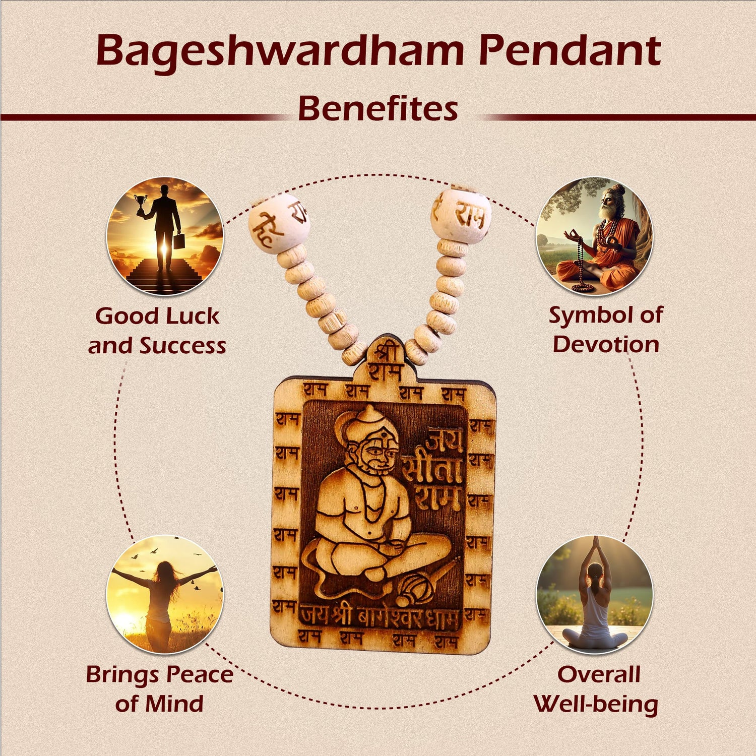 Bageshwardham Pendant