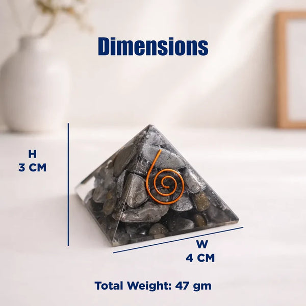 Crystal Pyrite Pyramid – Wealth, Protection & Business Success Crystal