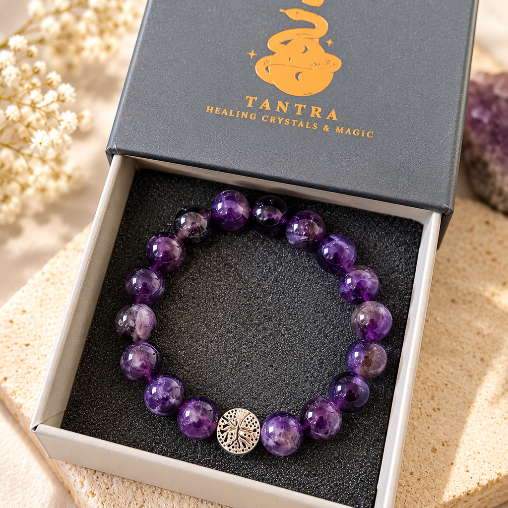 Natural Amethyst Bracelet