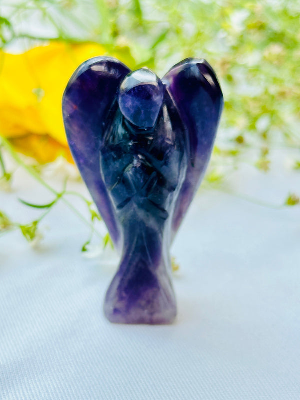 Amethyst Angel: Emotional Healing & Stress Relief