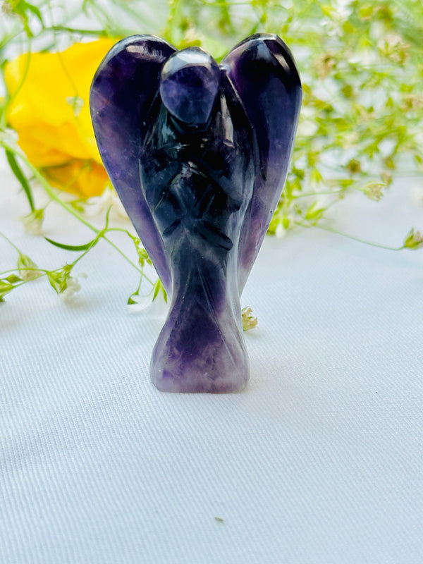Amethyst Angel: Emotional Healing & Stress Relief