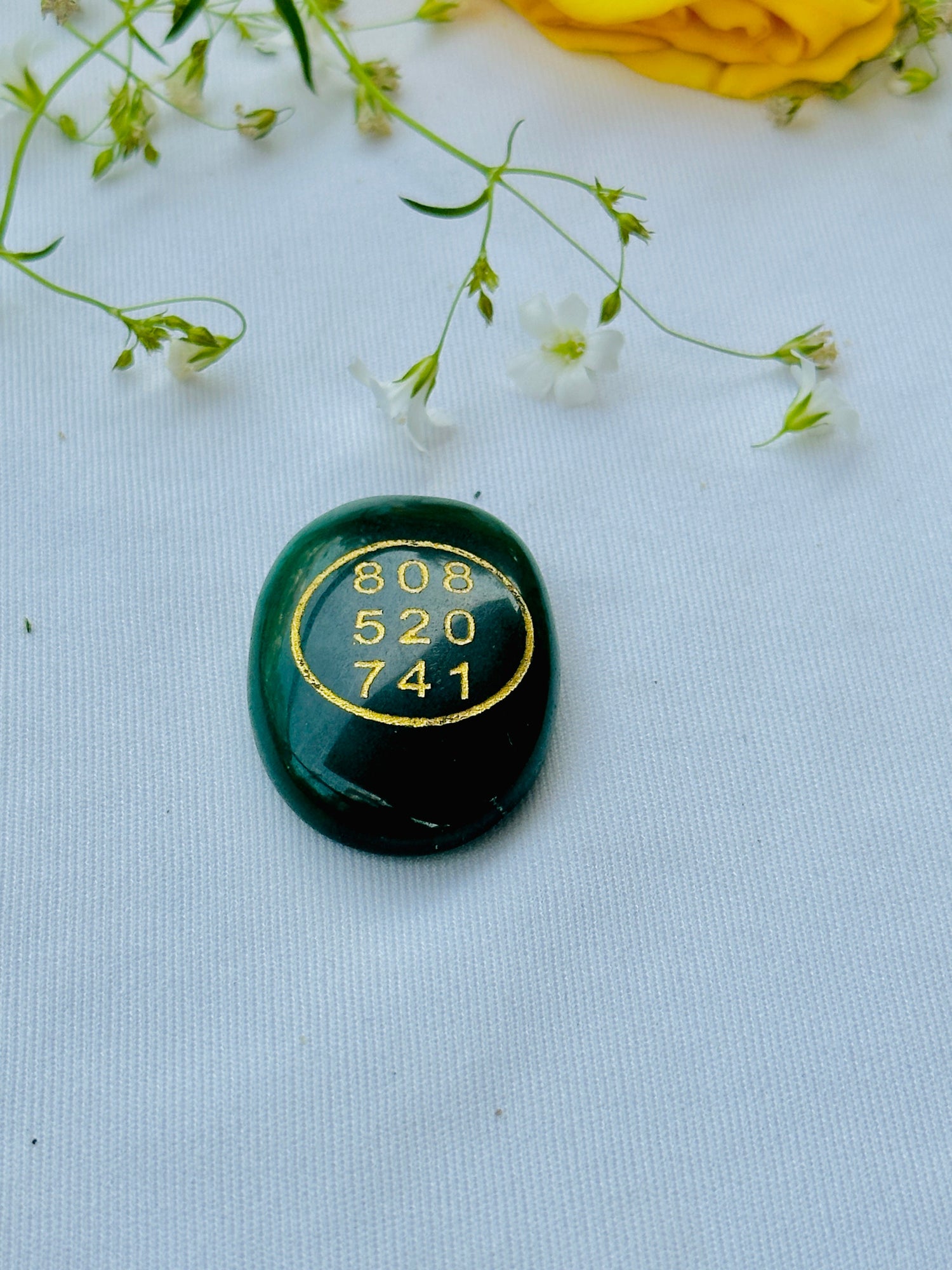 Green Jade Zibu Coin Symbol