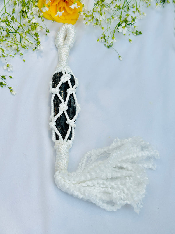 Lava Stone Wrapped Wall Hanging