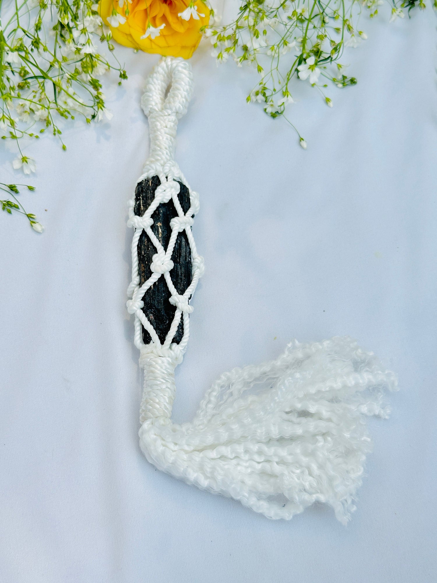 Lava Stone Wrapped Wall Hanging