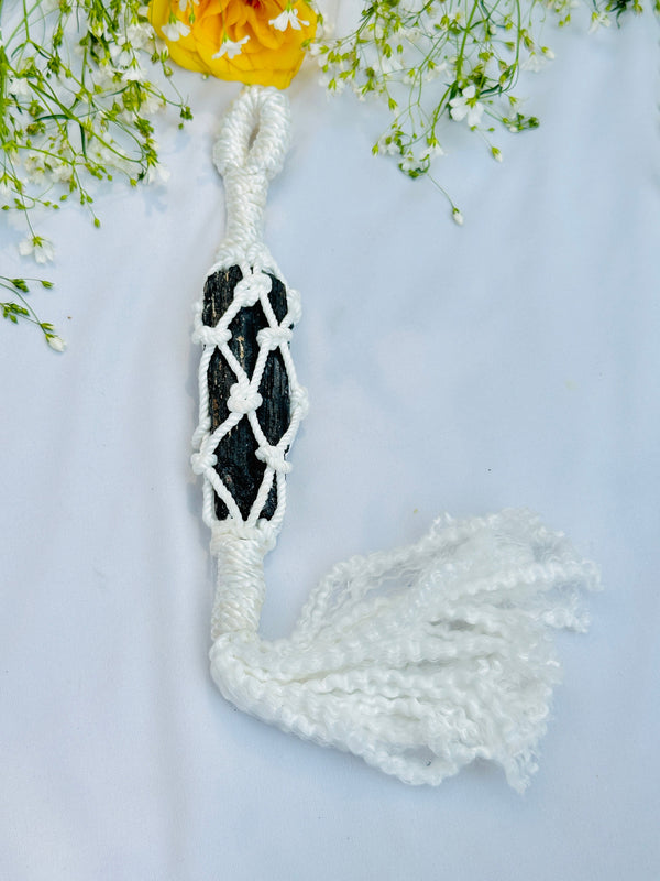 Lava Stone Wrapped Wall Hanging