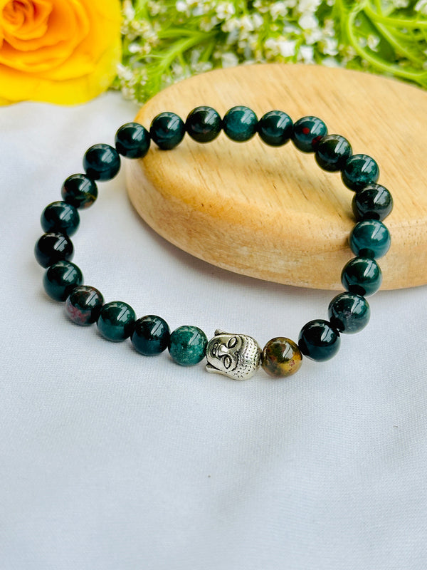 Blood Stone Bracelet: Relief Body Pain (Arthritis Pain) and Improve Immune System