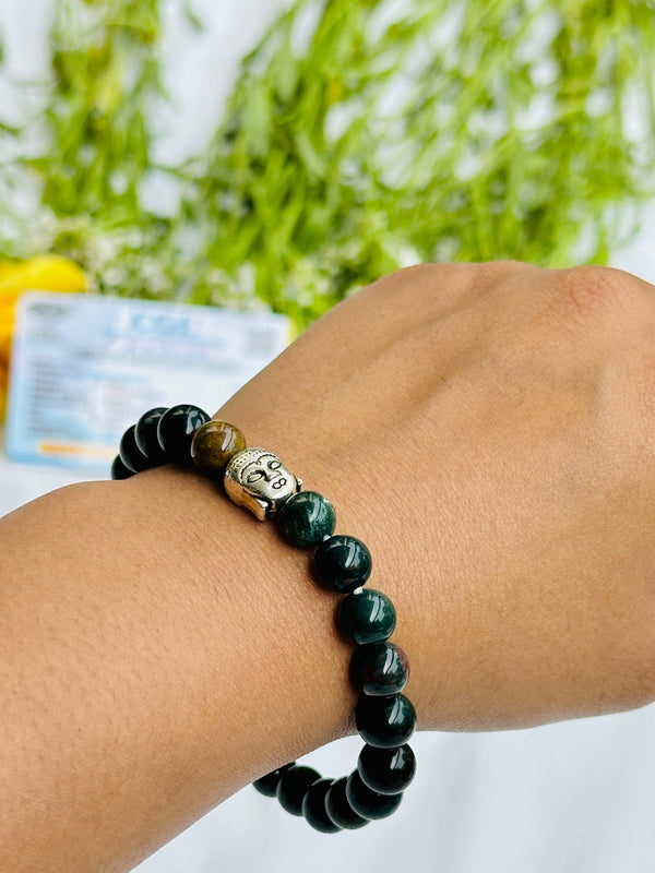 Blood Stone Bracelet: Relief Body Pain (Arthritis Pain) and Improve Immune System