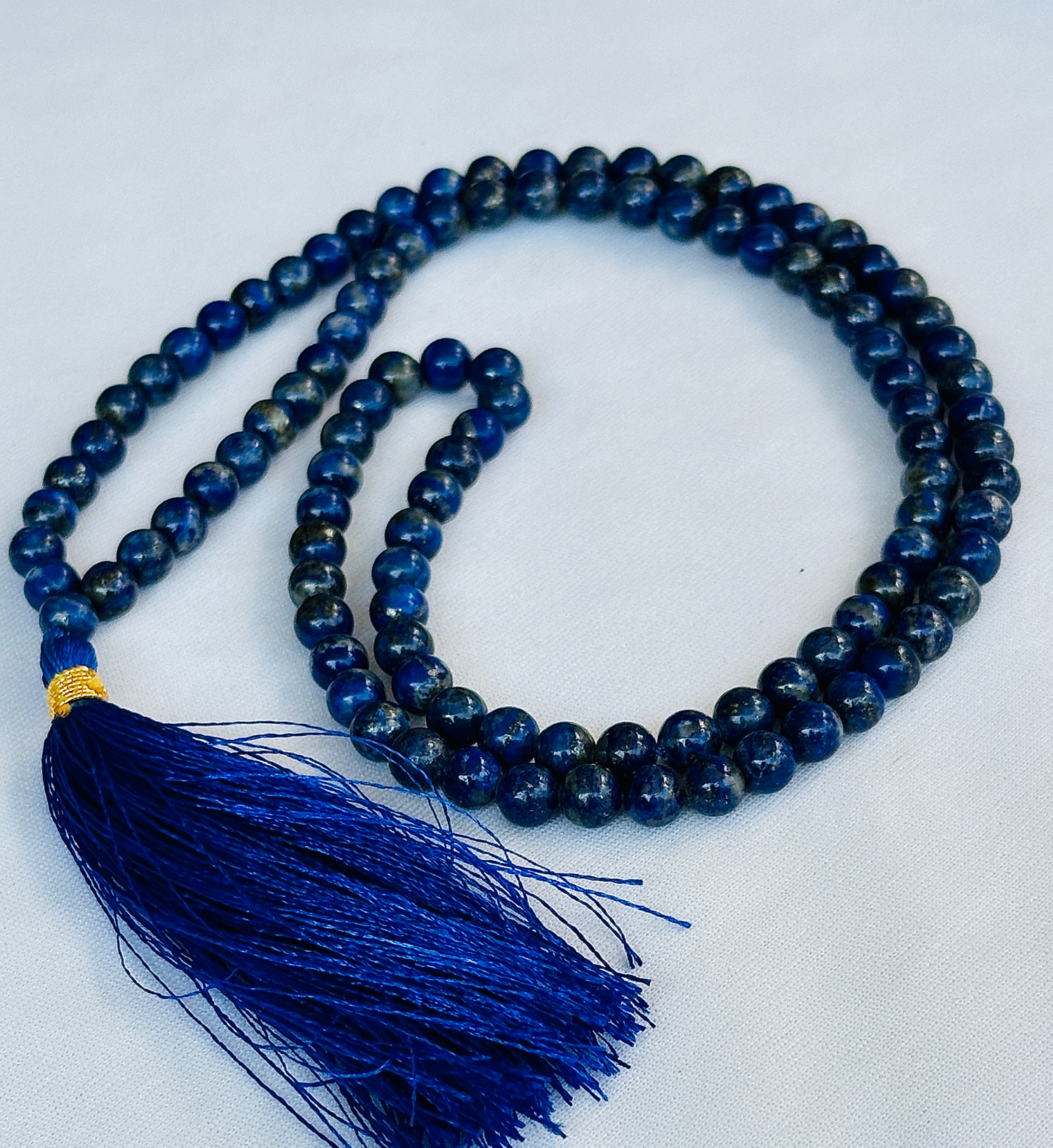 Enhancing Intuition and Spiritual Awareness: Lapis Lazuli Mala