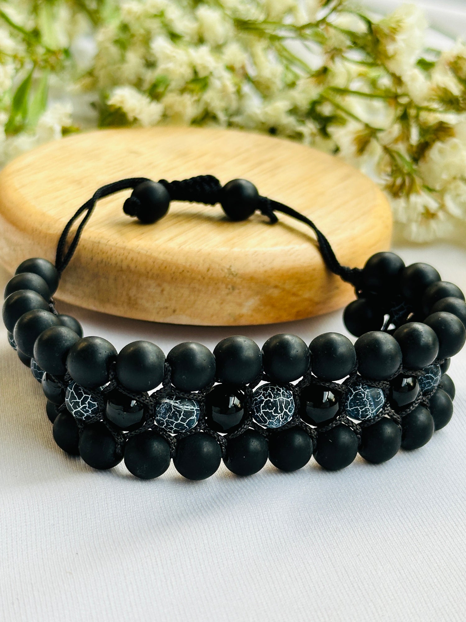 Black Onyx Bracelet: Negative and Evil Protection