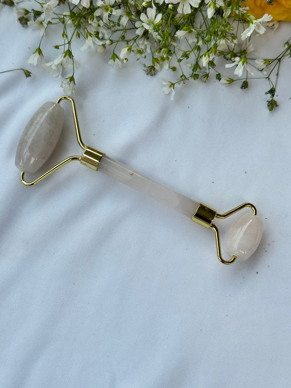 Clear Quartz Face Roller