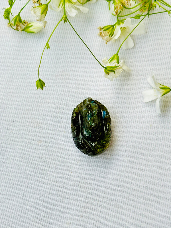Green Aventurine Ganesha Mini