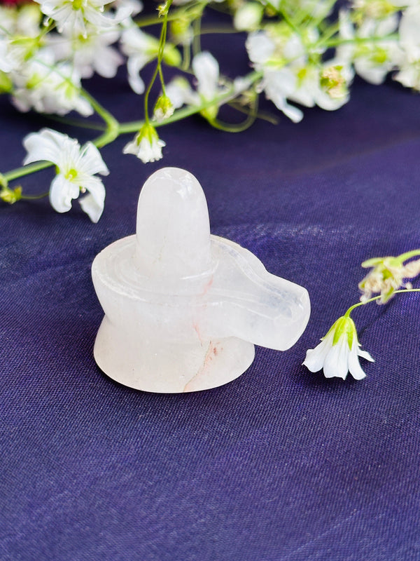 White Agate Shivling