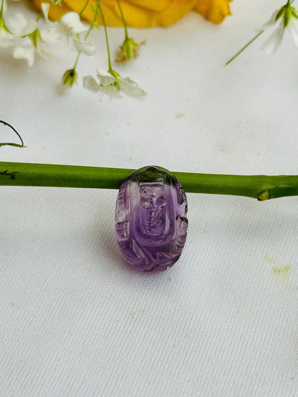 Amethyst Ganesha Mini