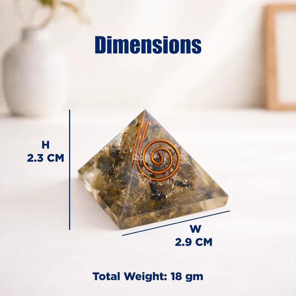 Labradorite Pyramid – Protection, Intuition & Spiritual Growth Crystal