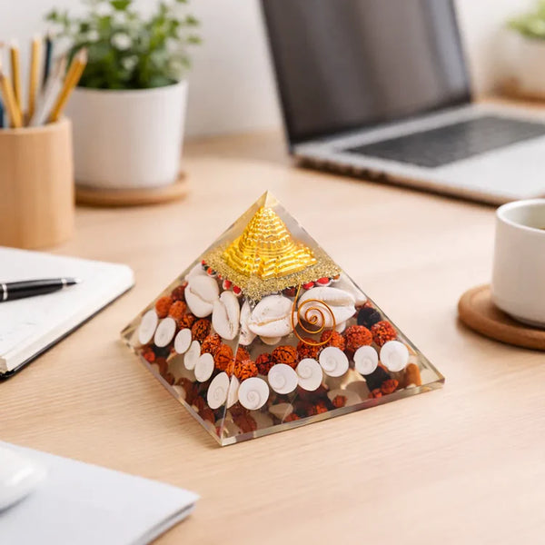 Laxmi Vishnu Pyramid – Wealth, Prosperity & Divine Blessings Energy Pyramid