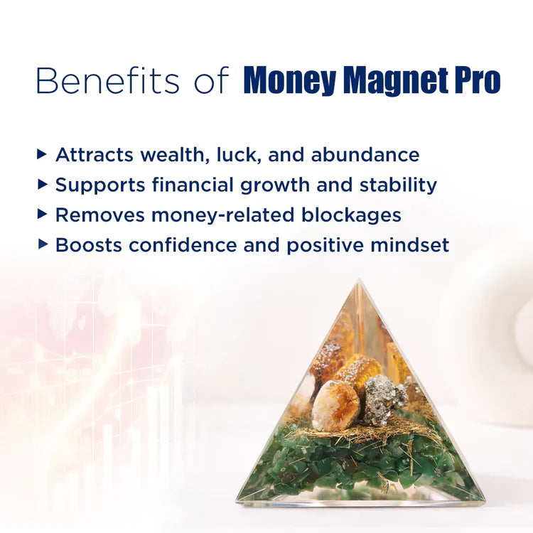 Money Magnet Pro Pyramid – Wealth, Luck & Financial Growth Energy Pyramid
