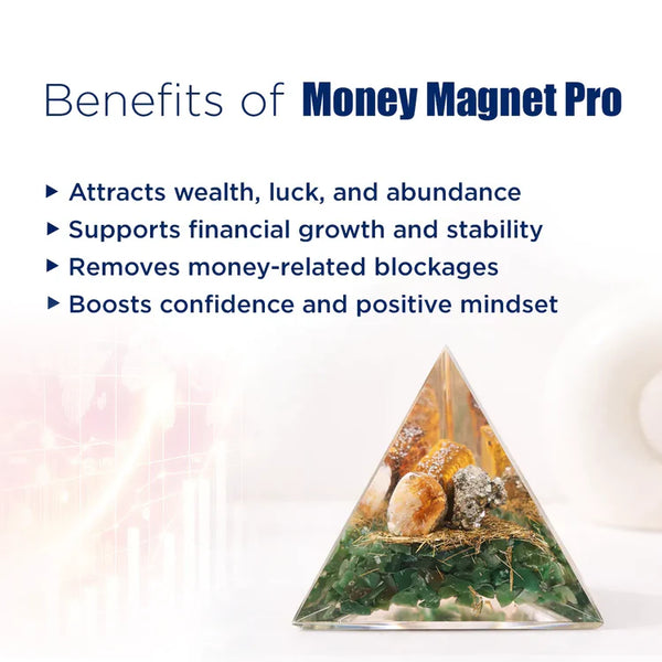 Money Magnet Pro Pyramid – Wealth, Luck & Financial Growth Energy Pyramid