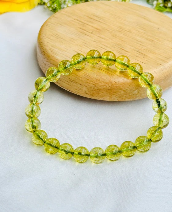 Peridot Bracelet: Stress Relieve and Removes Tension