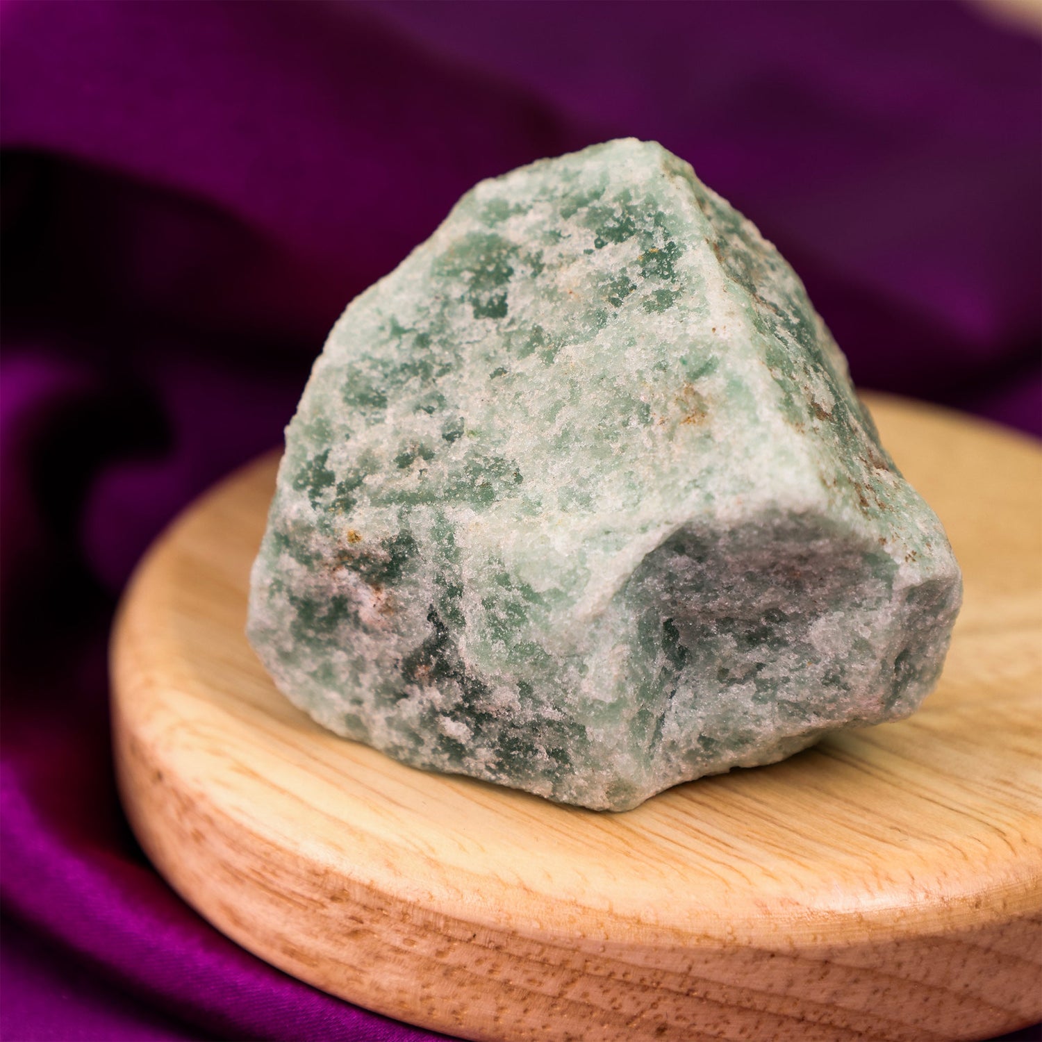 Green Aventurine Rough Stone: Promotes Wealth Attraction & Money Growth