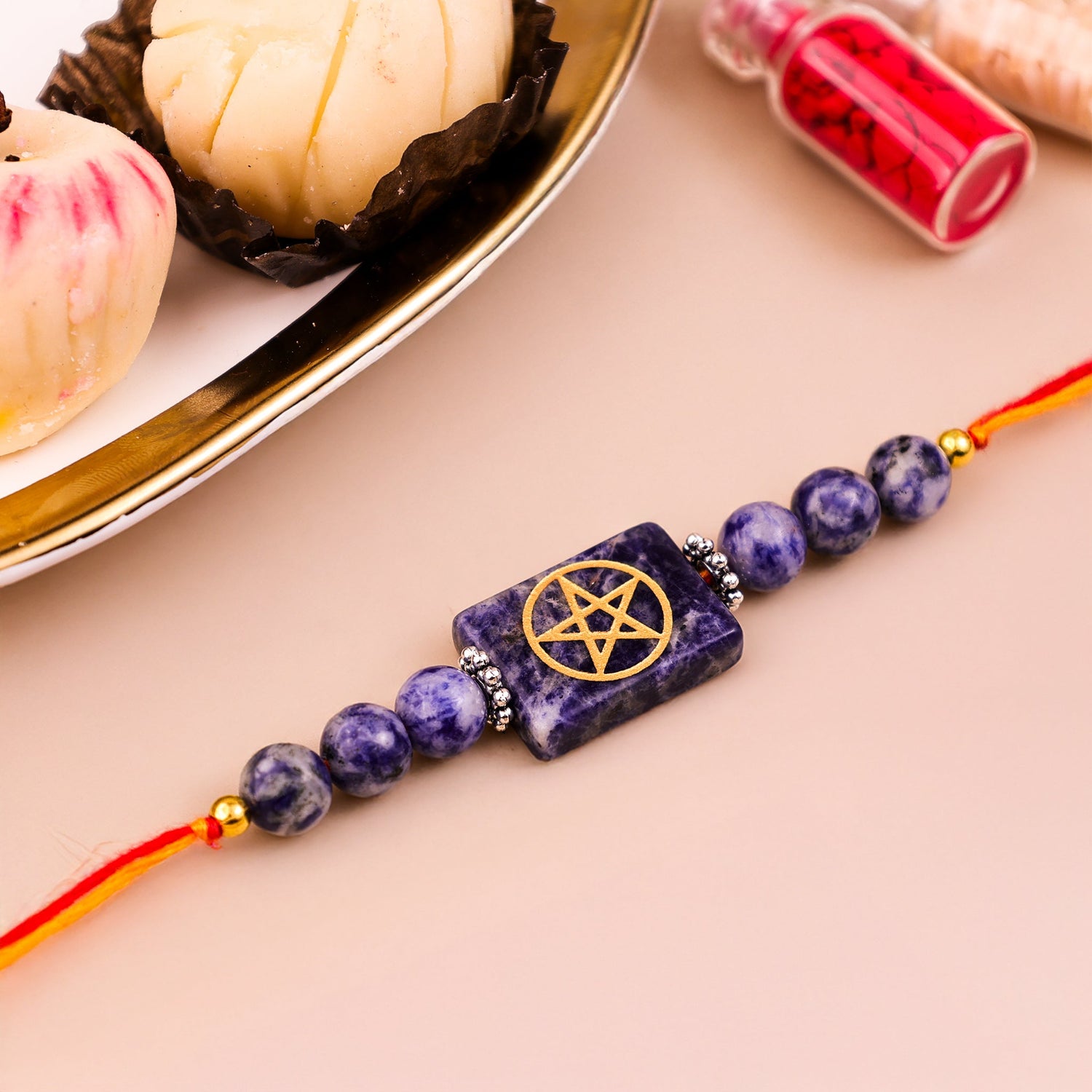 Amethyst Chakra Rakhi - Abhimantrit