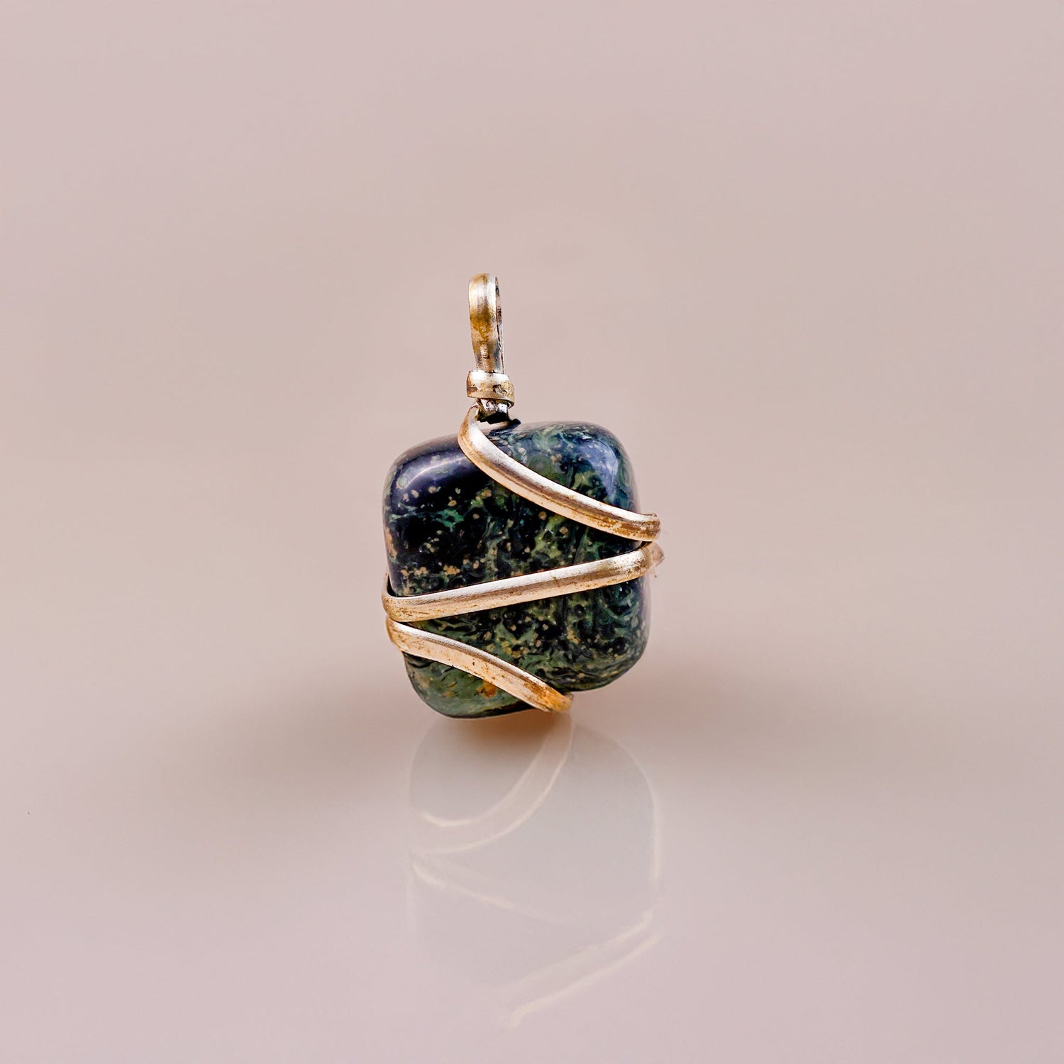 Jasper Wrapping Pendant