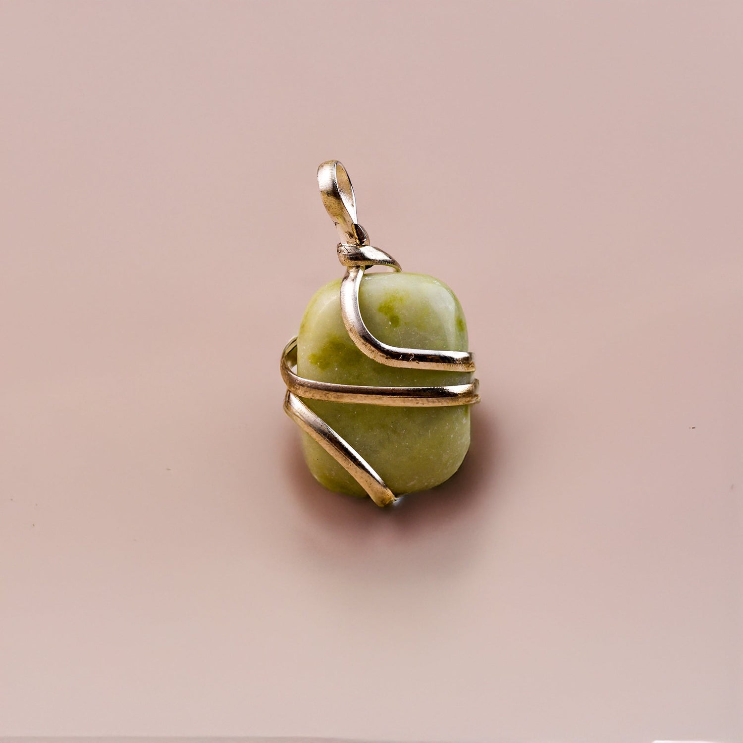 Serpentine Wrapping Pendant
