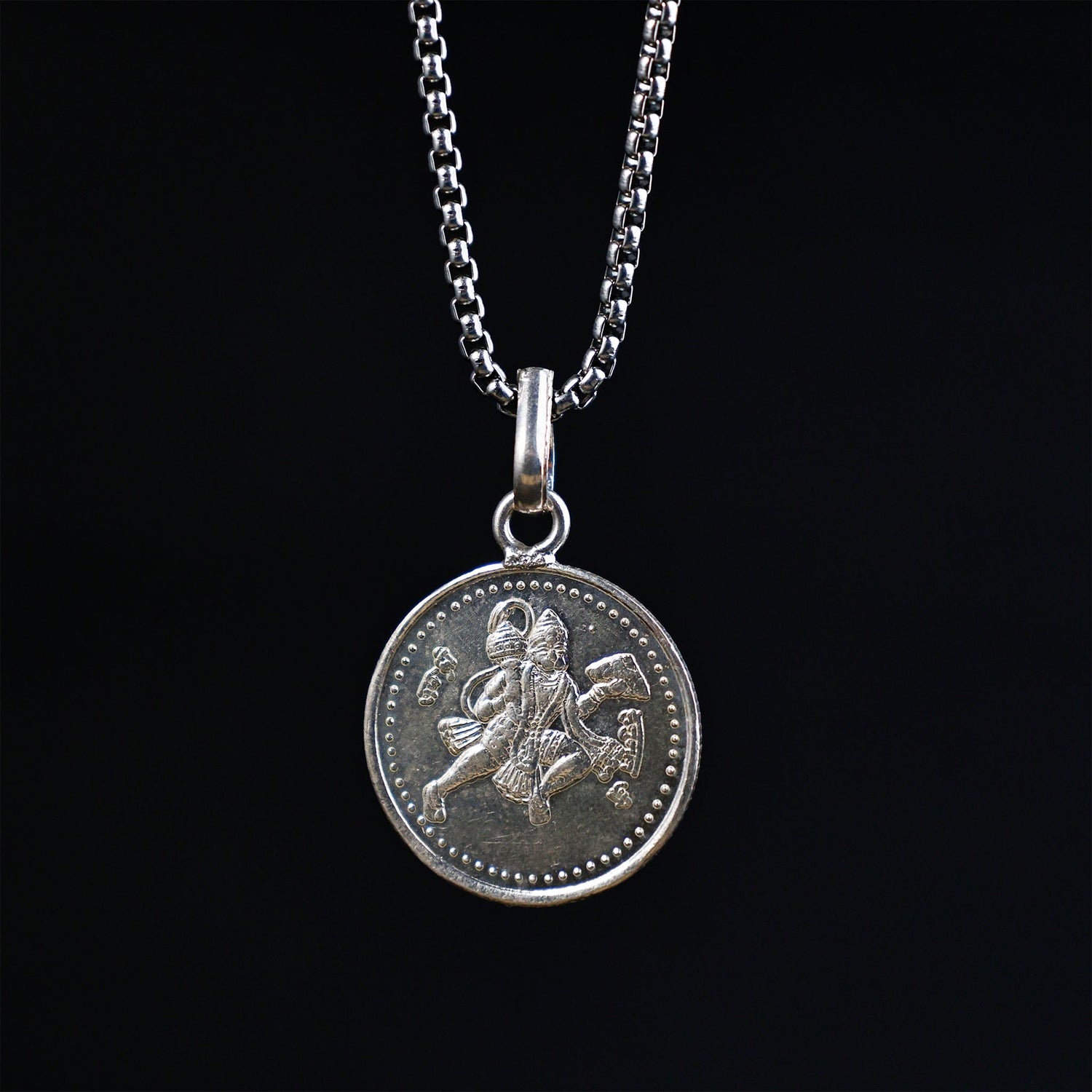 Shree Hanuman Yantra Pure Silver