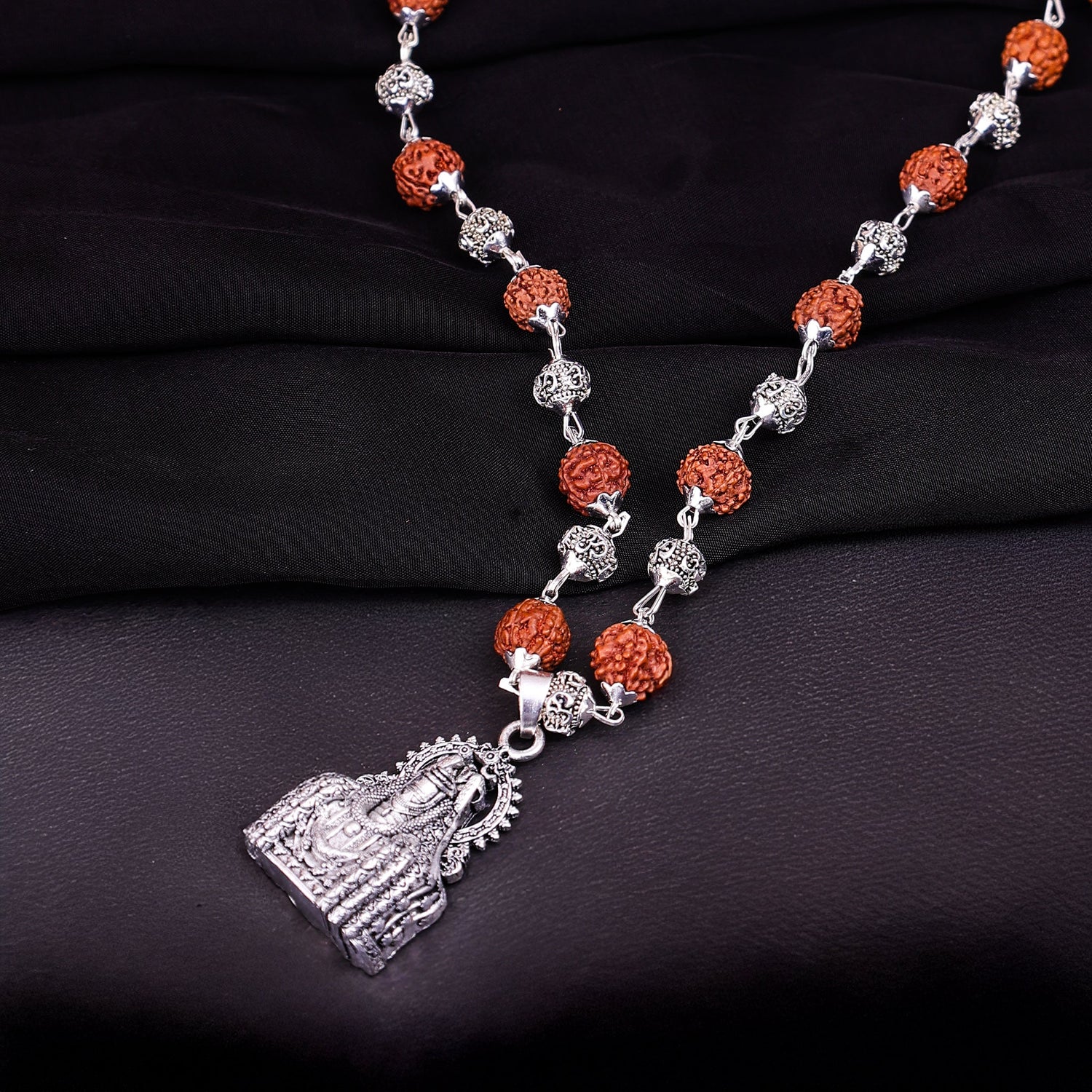 Jagannath Rudraksha with OM  Pendant